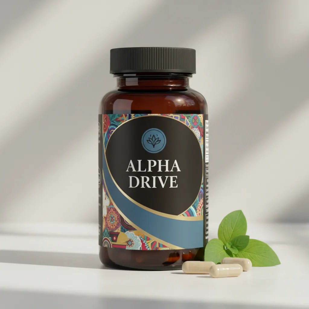 Alpha Drive burk - kosttillskott för mäns vitalitet
